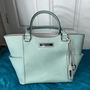 Calvin Klein- Mint Green Tote Bag